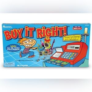 Buy It Right Shopping Kids Board Game
